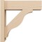 Ekena Millwork 5 1/2-in W x 16-in D x 16-in H Funston Block Rough Cedar Woodgrain TimberThane Outlooker, Primed Tan OUTUR055X16X16FST44RCPR - alternate 4